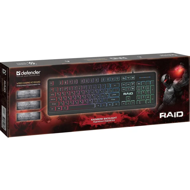 Клавиатура Defender Raid GK-778DL RU